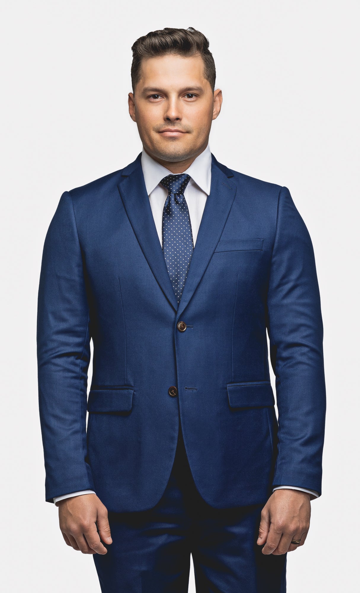 Medium Blue Suit - MenSuits