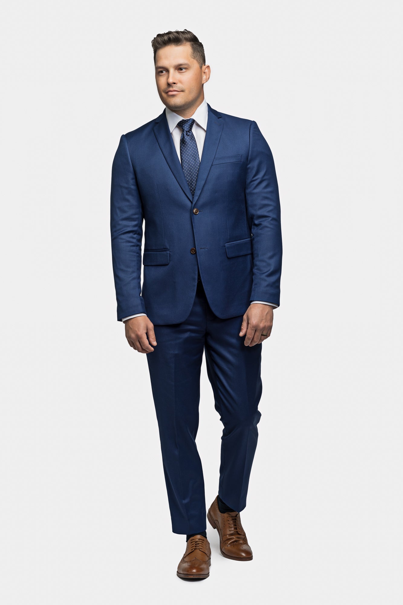 Medium Blue Suit - MenSuits